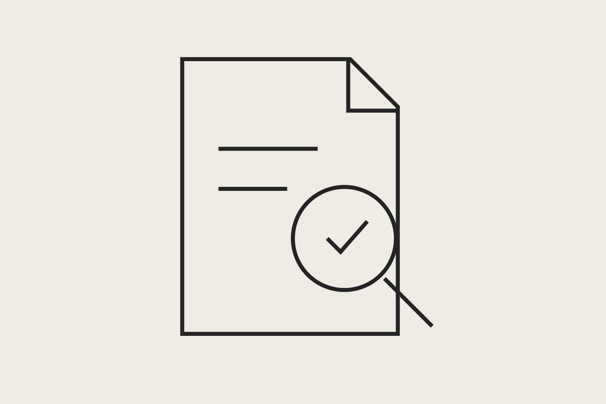 Trademark Search, Written Opinion & Strategy — editorial illustration